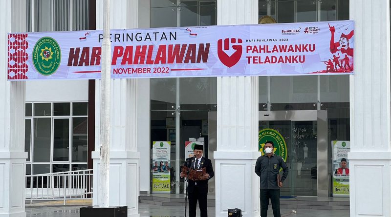 Pengadilan Negeri Sei Rampah Laksanakan Upacara Peringatan Hari Pahlawan 10 November 2022