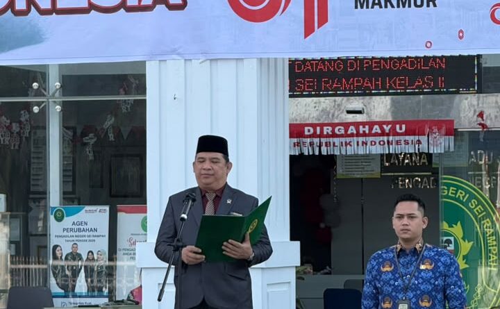 Pengadilan Negeri Sei Rampah Laksanakan Upacara Peringatan Hari Ulang Tahun Republik Indonesia Tahun 2026